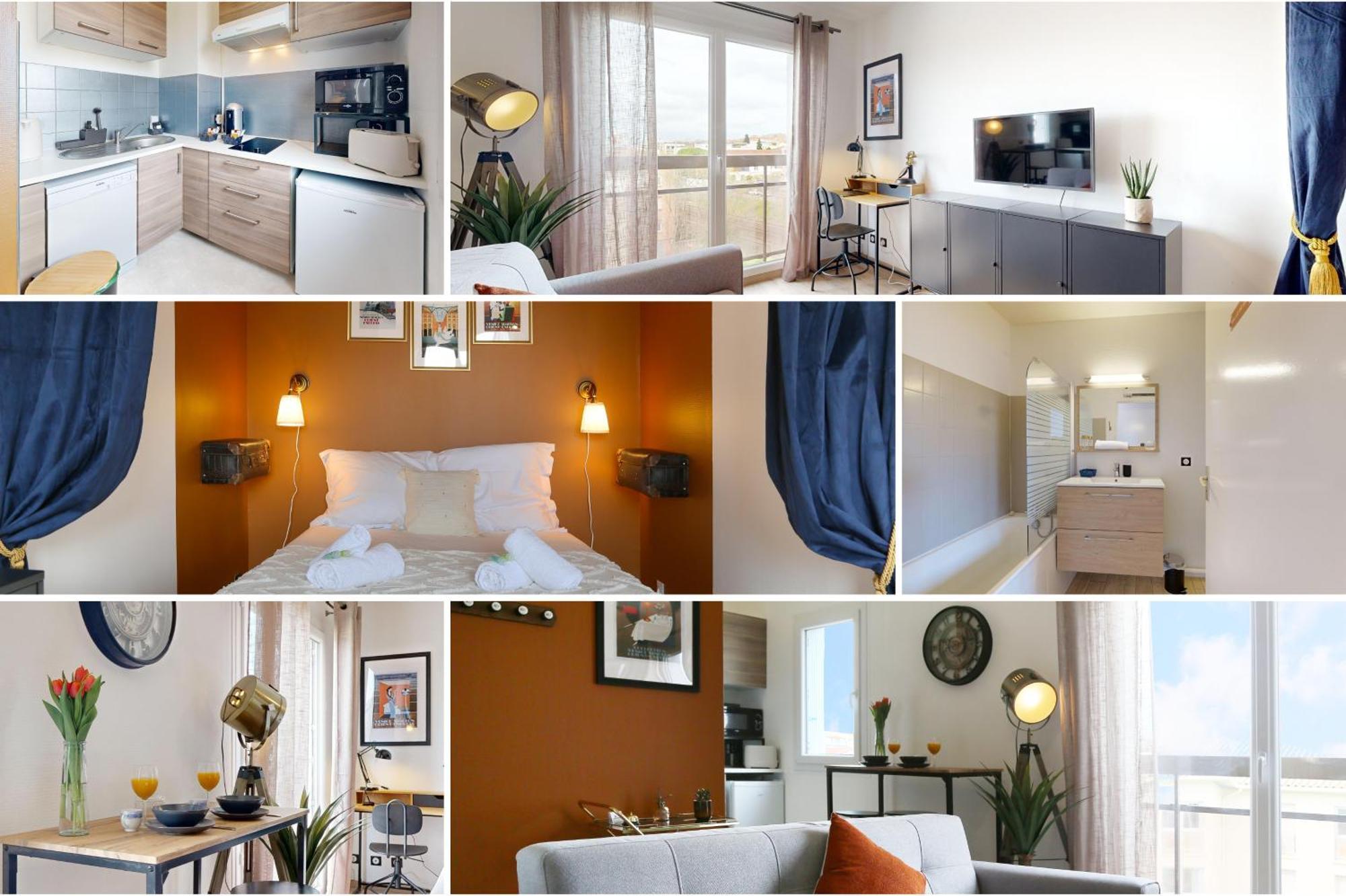 Expat Renting - L'Orient Express - Parking - Wifi Leilighet Toulouse Eksteriør bilde