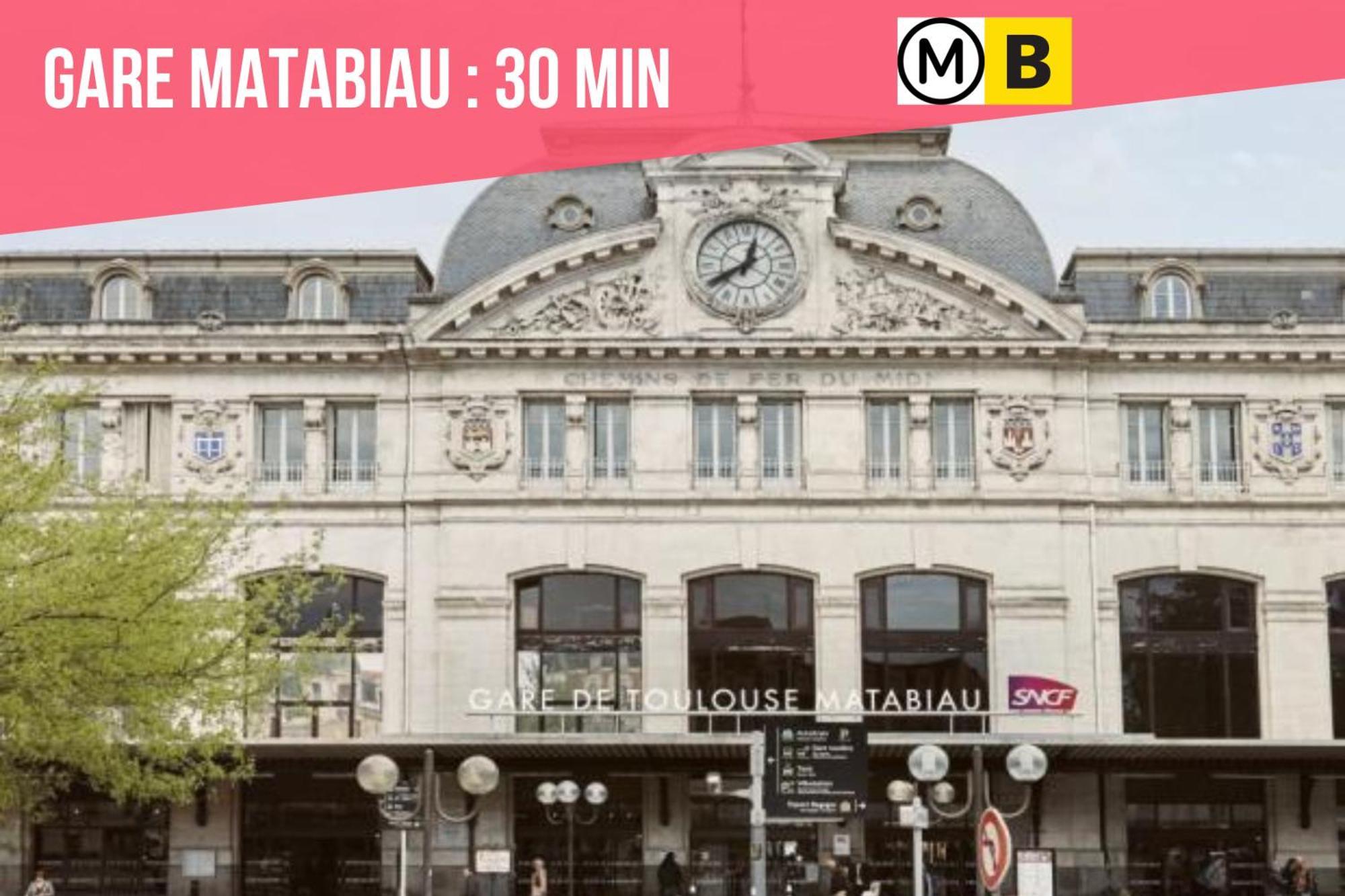 Expat Renting - L'Orient Express - Parking - Wifi Leilighet Toulouse Eksteriør bilde